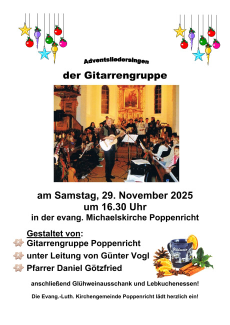Flyer Adventsliedersingen 29.11.