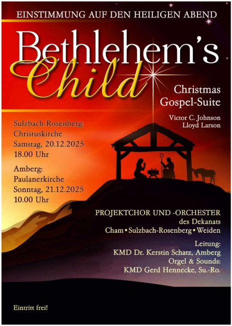 2025.12.20 Einladungsflyer Bethlehems Child