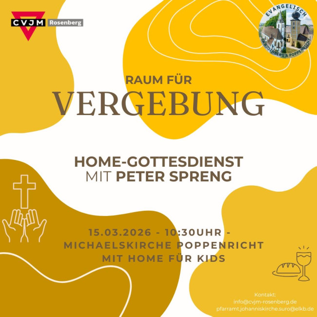 Flyer HOME-Gottesdienst