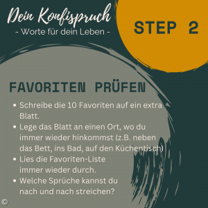 Favoriten prüfen